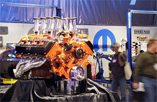 BHJ Chrysler 6.1 Hemi Harmonic Damper displayed at SEMA 2005