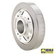 Press-Fit Pontiac V8 Harmonic Damper - Aluminum Hub Press-Fit Pontiac V8 Harmonic Damper - Aluminum Hub